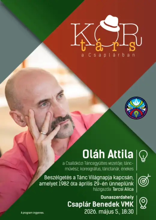 Súčasník v Csaplári: Oláh Attila