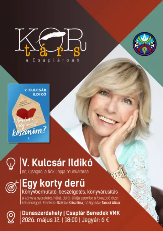 Súčasník v Csaplári: V. Kulcsár Ildikó
