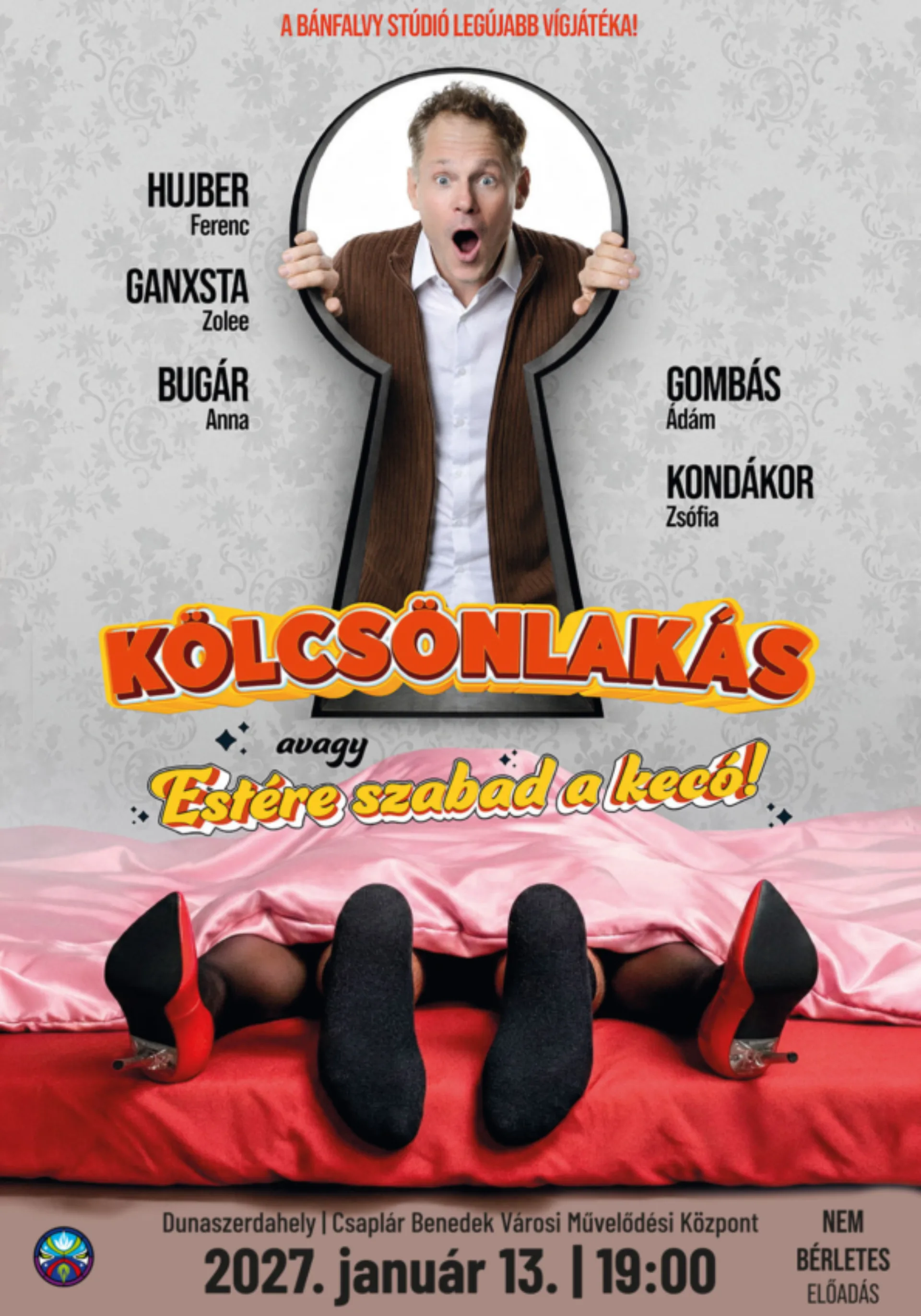 Zapožičaný byt (bulvárny burlesk) - neplatí abonentka