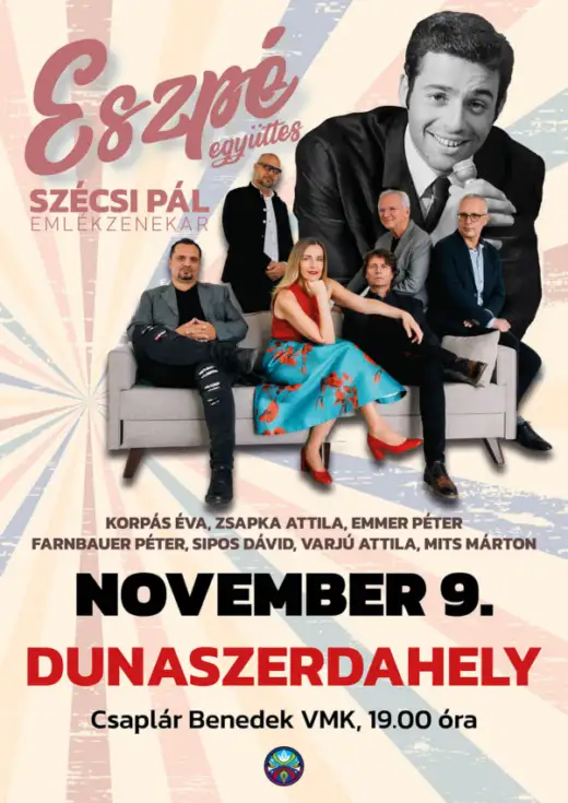 Skupina Eszpé: Modrá hviezda - Szécsi Pál pamätný koncert