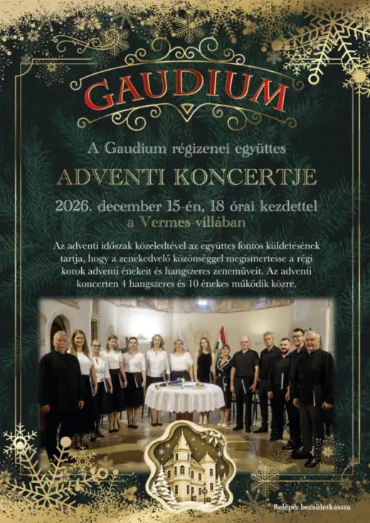 GAUDIUM adventný koncert