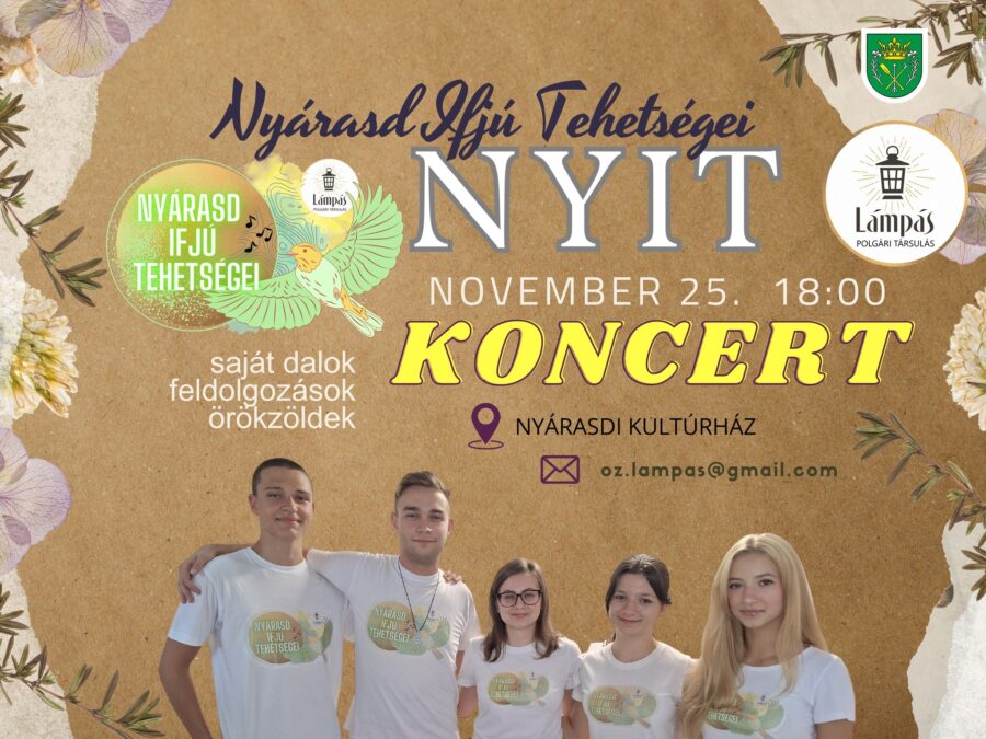 NYIT könyűzenei koncert