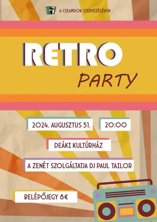 Retro Party-Diakovce