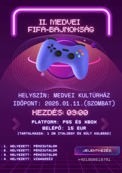 II. FIFA turnaj v Medveďove