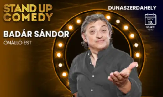 Badár Sándor önálló estje (stand up comedy)