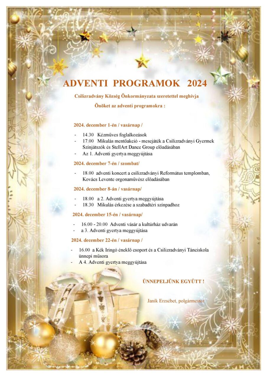 Adventný program