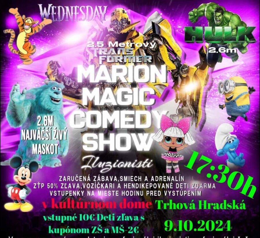 Marion magic comedy show