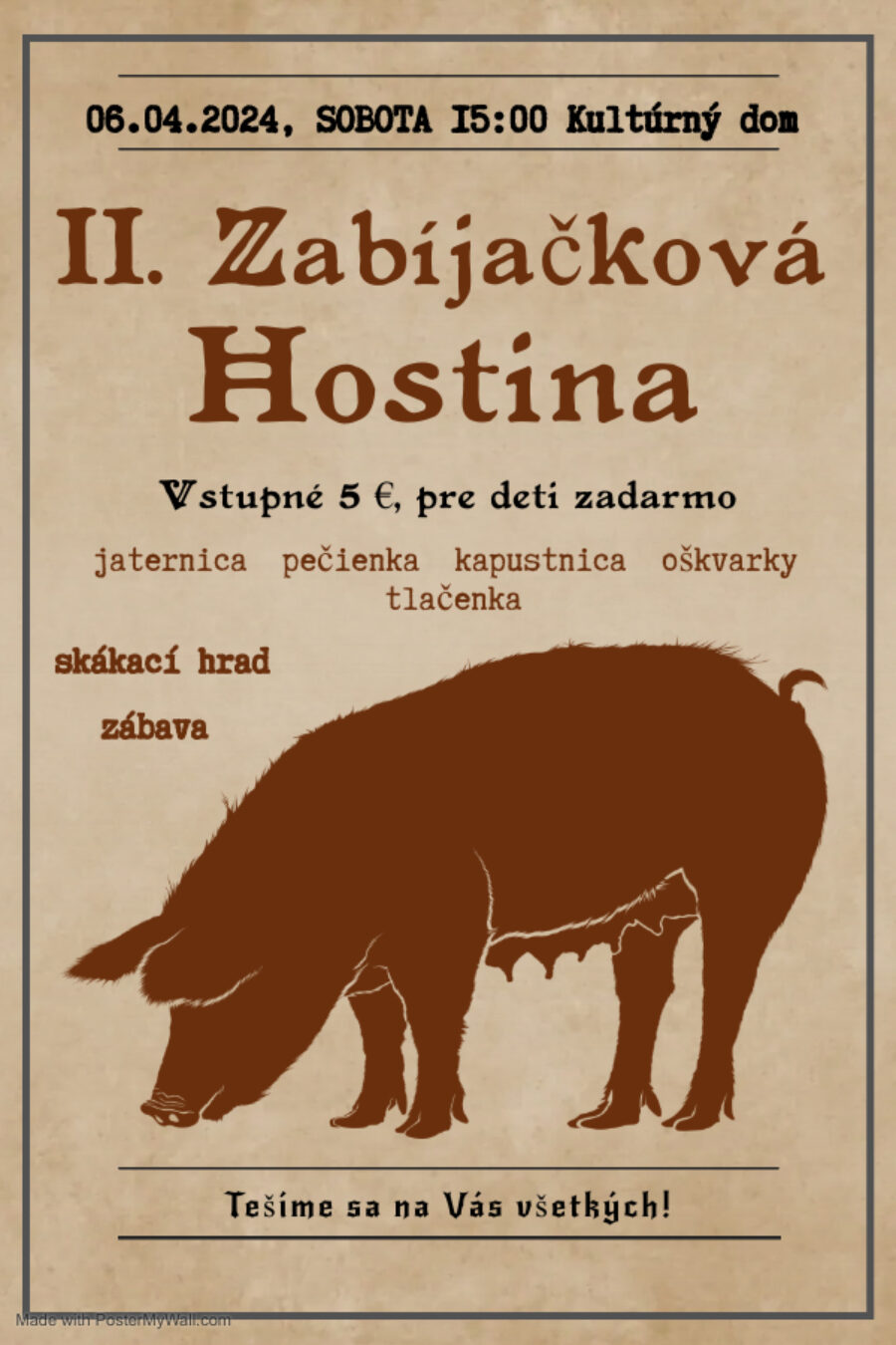 II. Zabíjačková Hostina