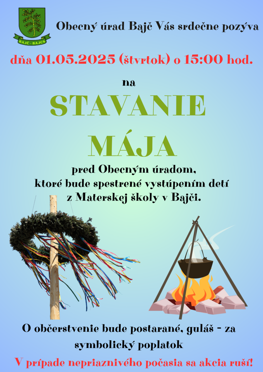 Stavanie mája