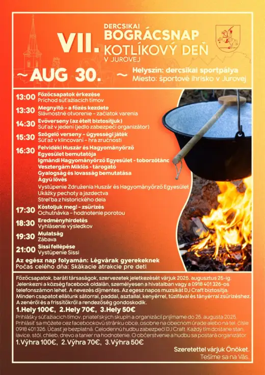 7. Kotlíkový deň v Jurovej