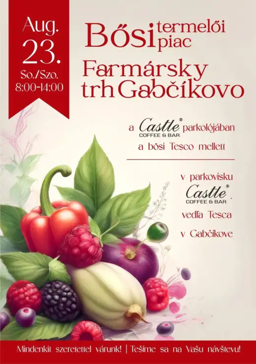 Farmársky trh Gabčíkovo