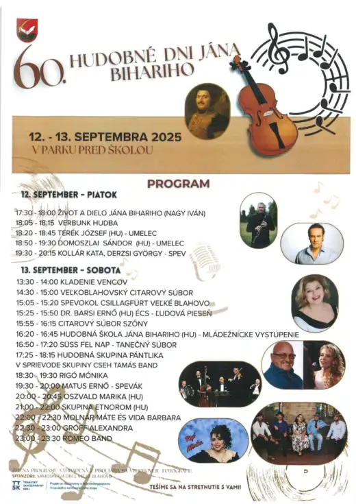 60.Hudobné dni Jána Bihariho