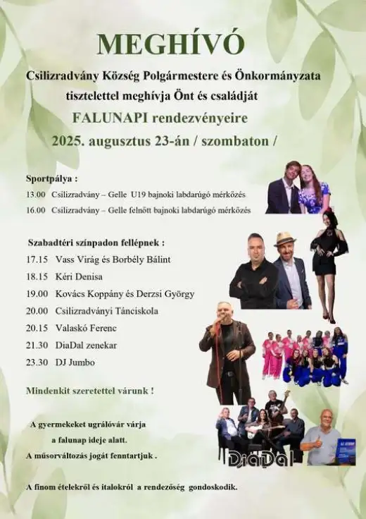 Deň obce - Čiližská Radvaň