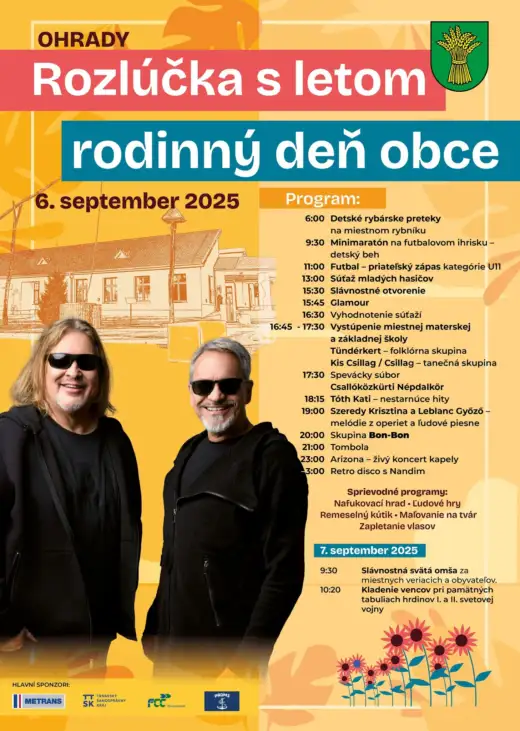 Rozlúčka s letom-rodinný deň obce