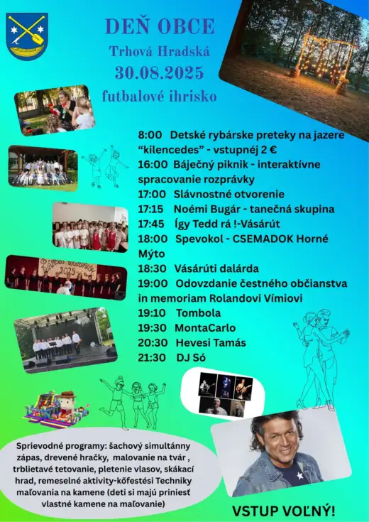 Deň obce Trhová Hradská