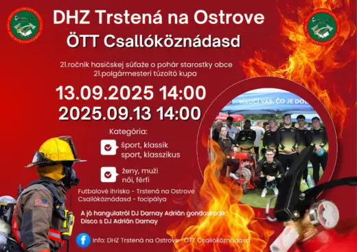 21. ročník hasičskej súťaže o pohár starostky obce