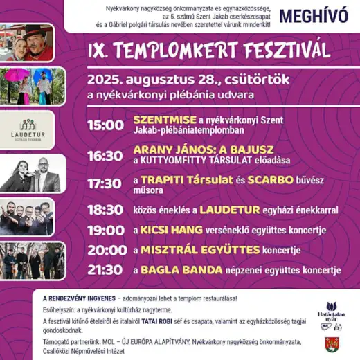 IX. Festival v záhrade kostola
