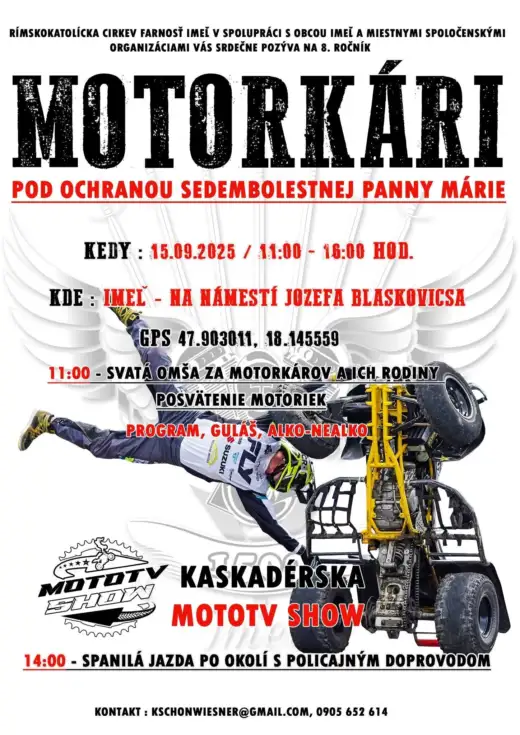 Motorkári-Kaskadérska MOTOTV SHOW