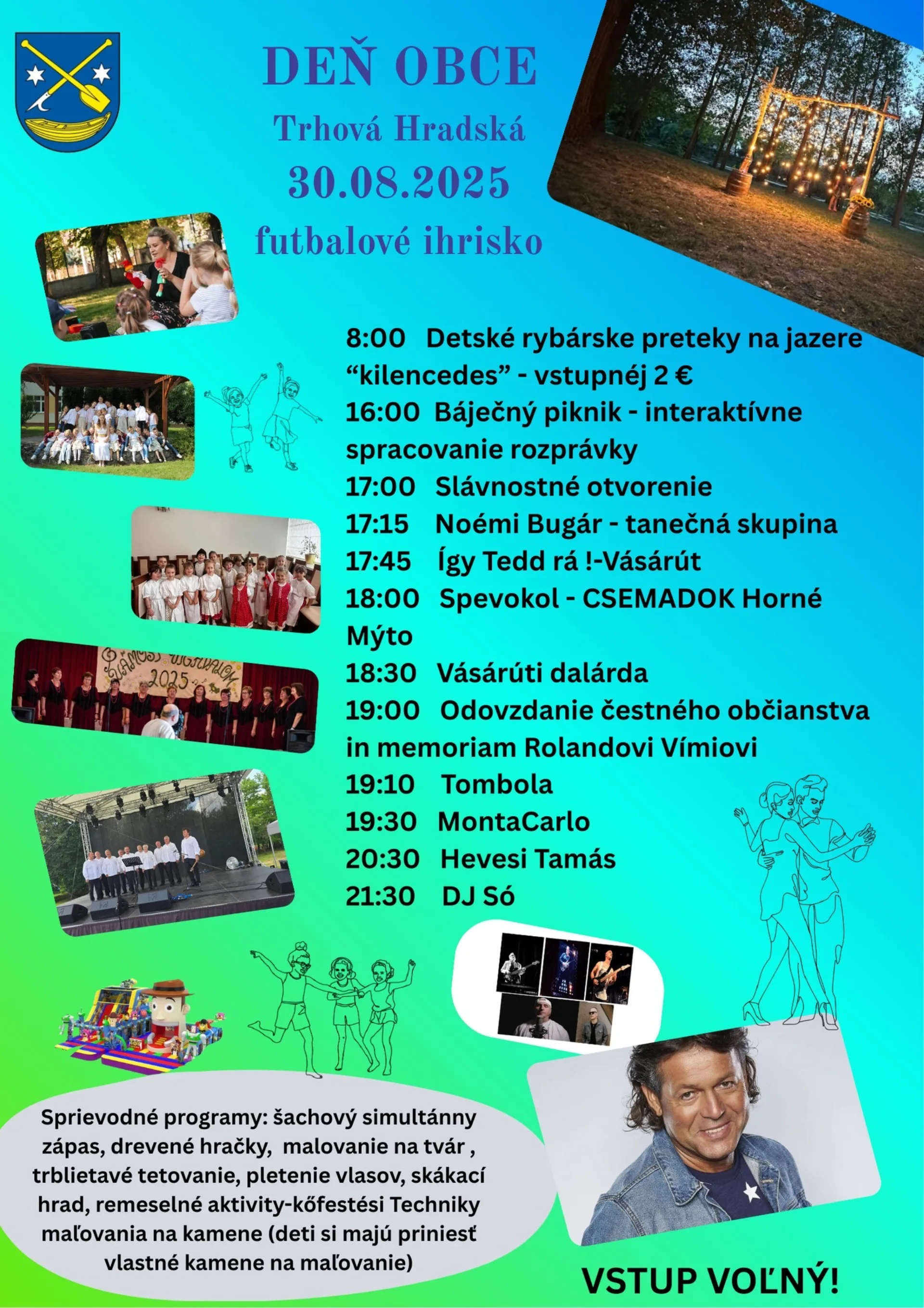 Deň obce Trhová Hradská