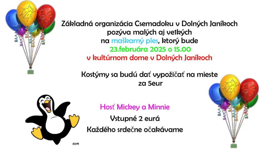 Maškarný ples