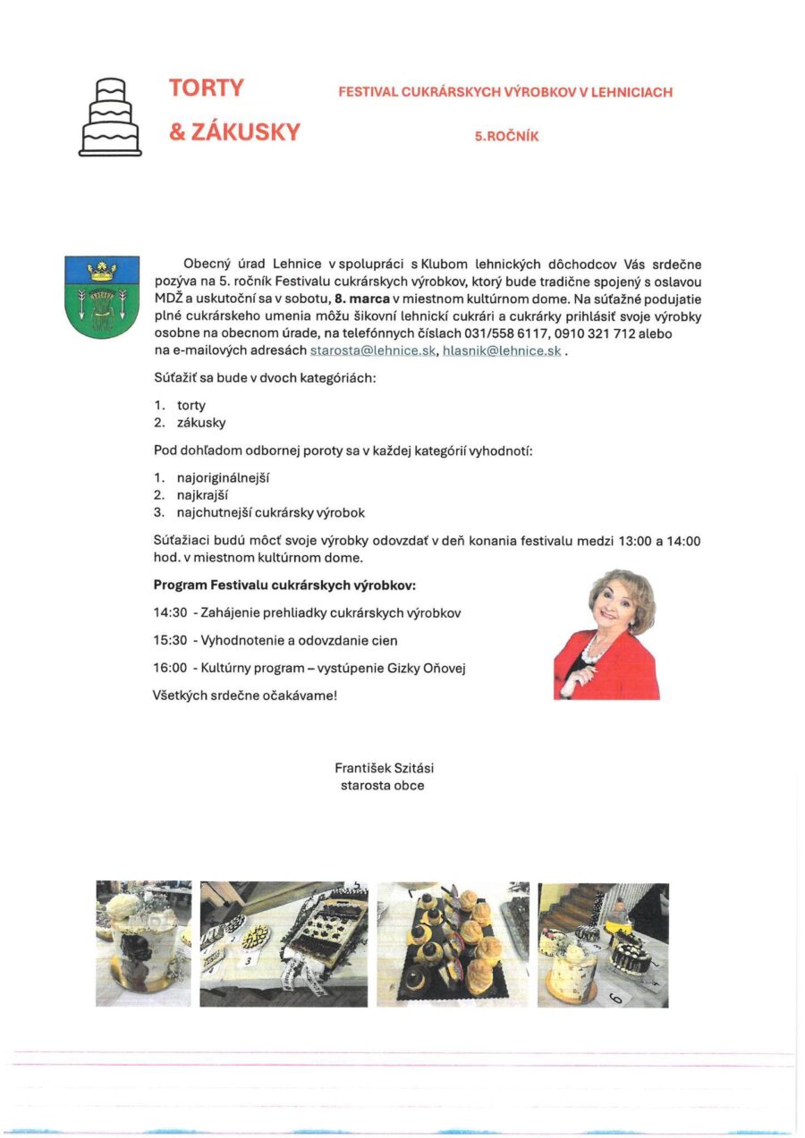 Festival cukrárskych výrobkov