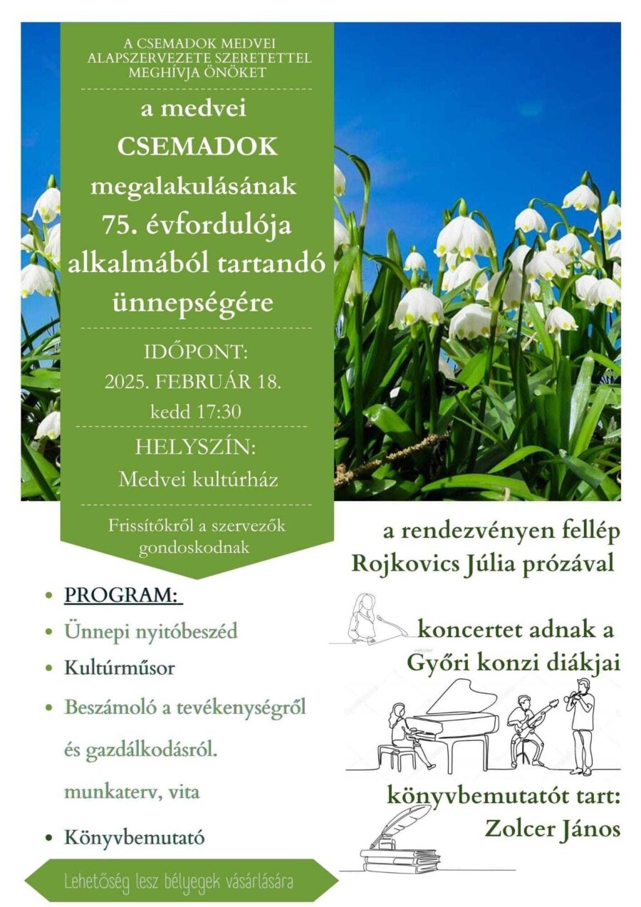 75. výročie založenia Csemadoku