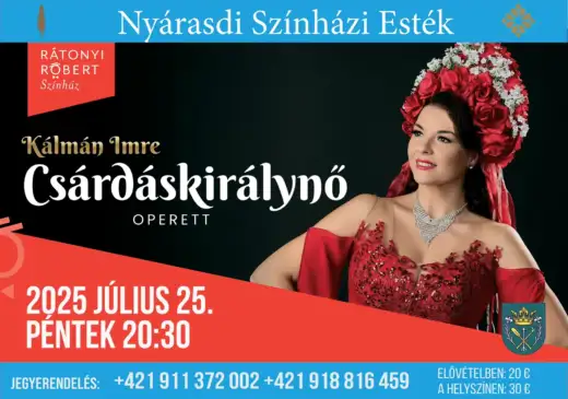 Predstavenie: Csárdáskirálynő-operett