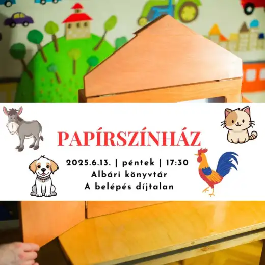 Papierové bábkové divadlo-Dolný Bar
