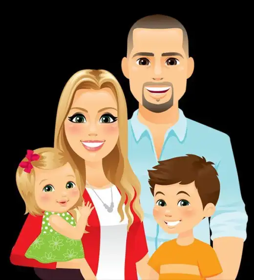 popoludnie Rodičia s deťmi