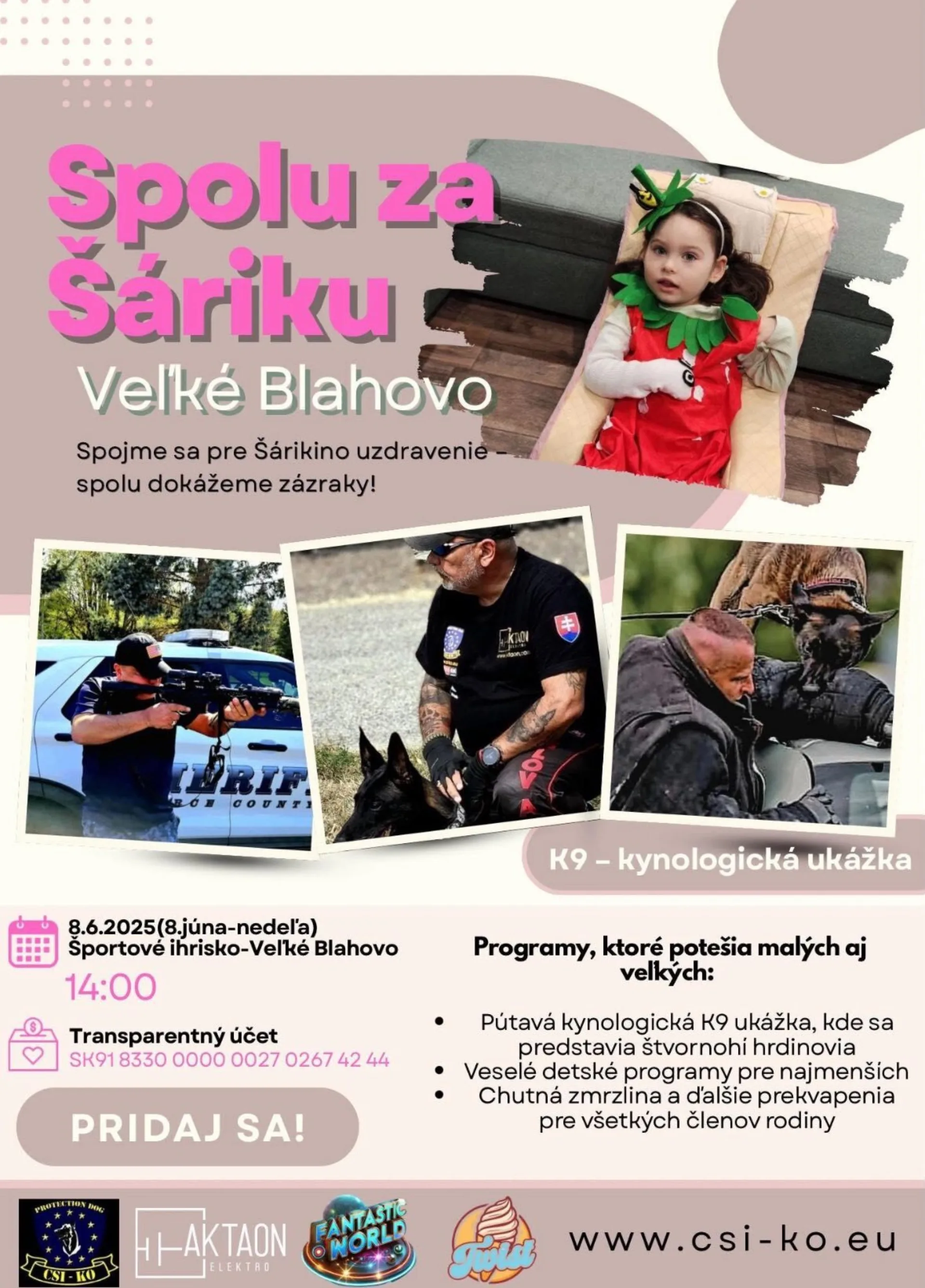 Spolu za Šáriku-Veľké Blahovo