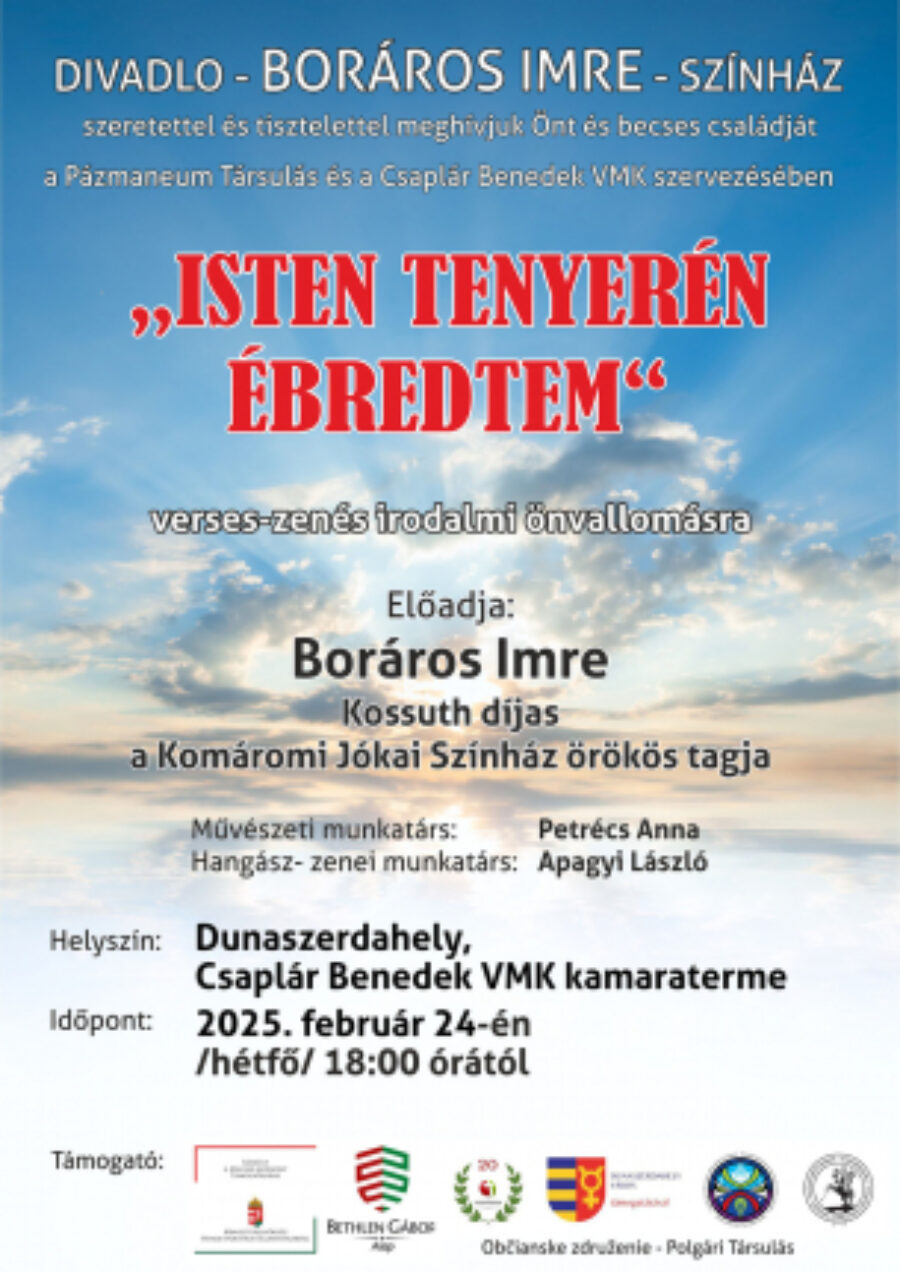 Boráros Imre Színház: Isten tenyerén ébredtem