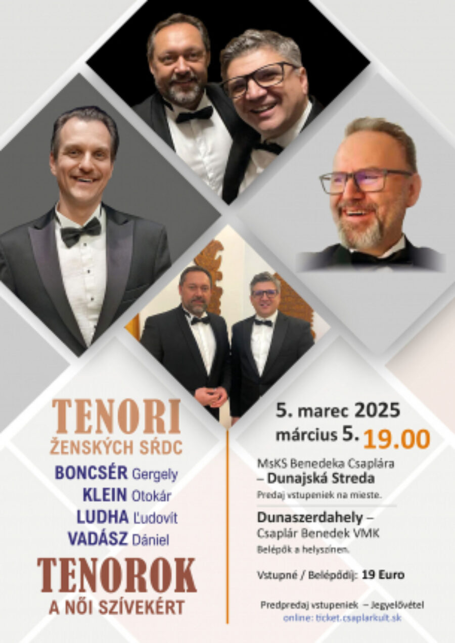 Tenorok a női szívekért