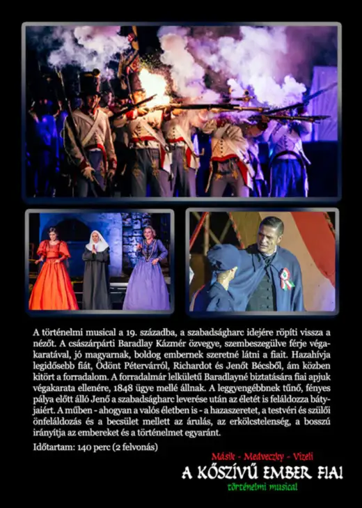 Predstavenie: A kőszívű ember fiai (musical)