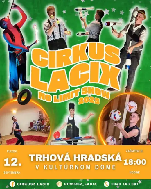Cirkus Lacix -NO LIMIT SHOW 2025