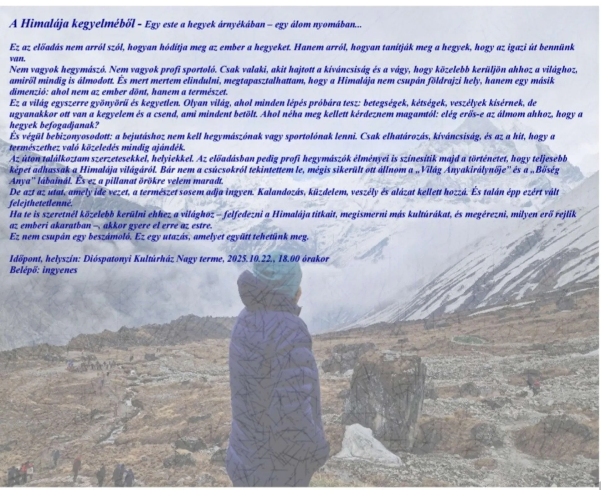Predstavenie- "Himalája kegyelméből"