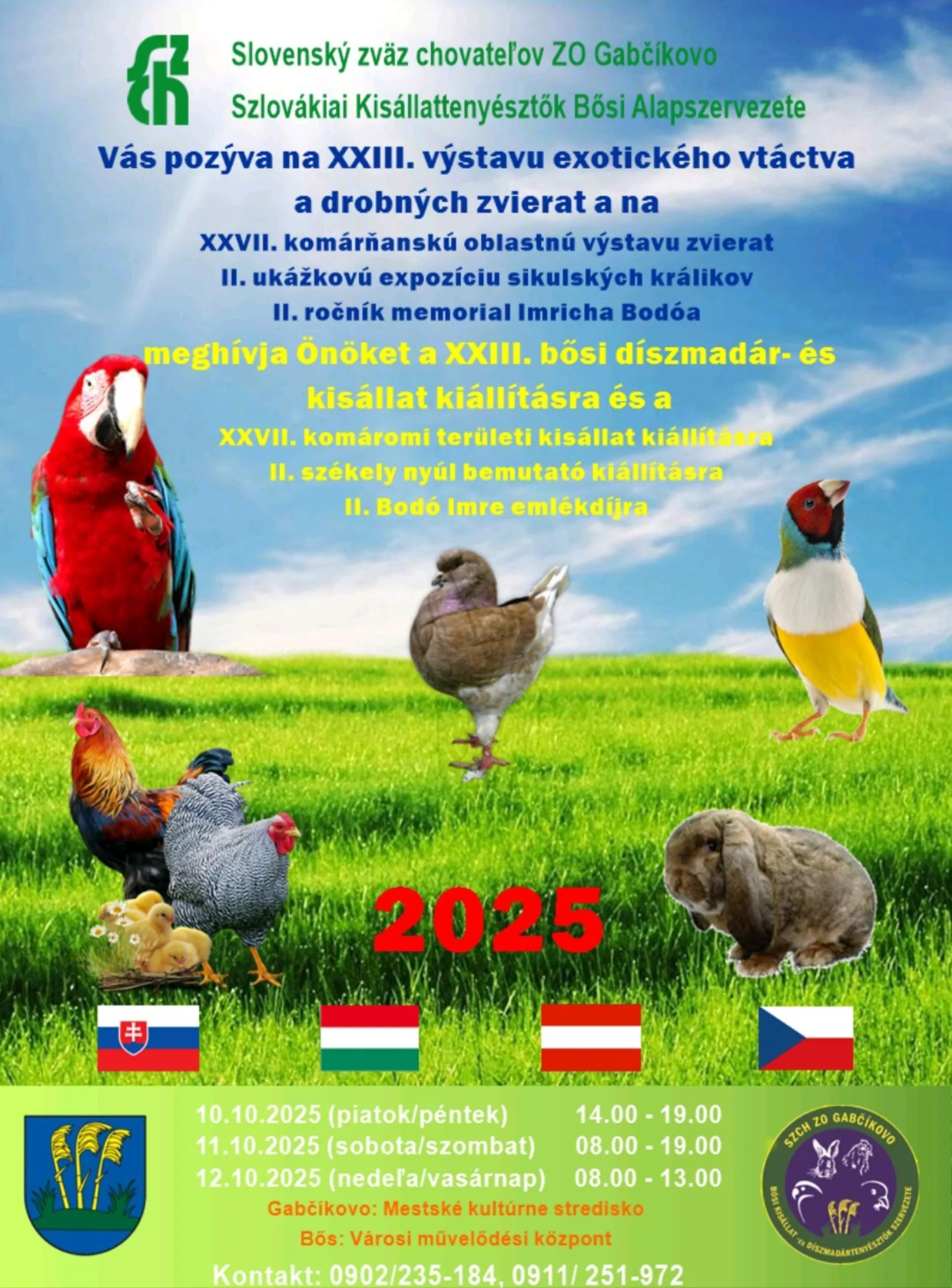 XXIII. Výstava exotického vtáctva a drobných zvierat