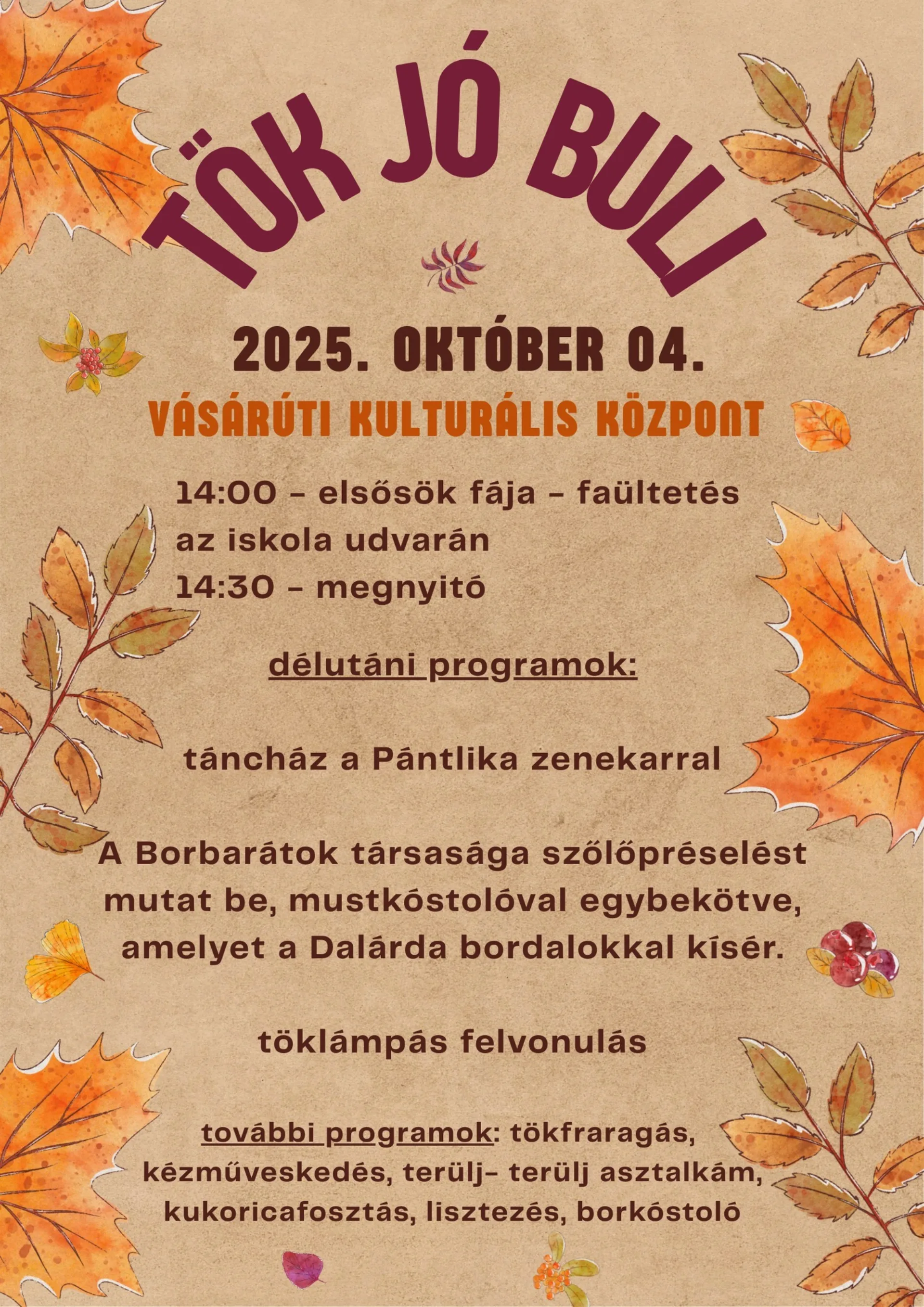 Tök jó buli-Party pre deti