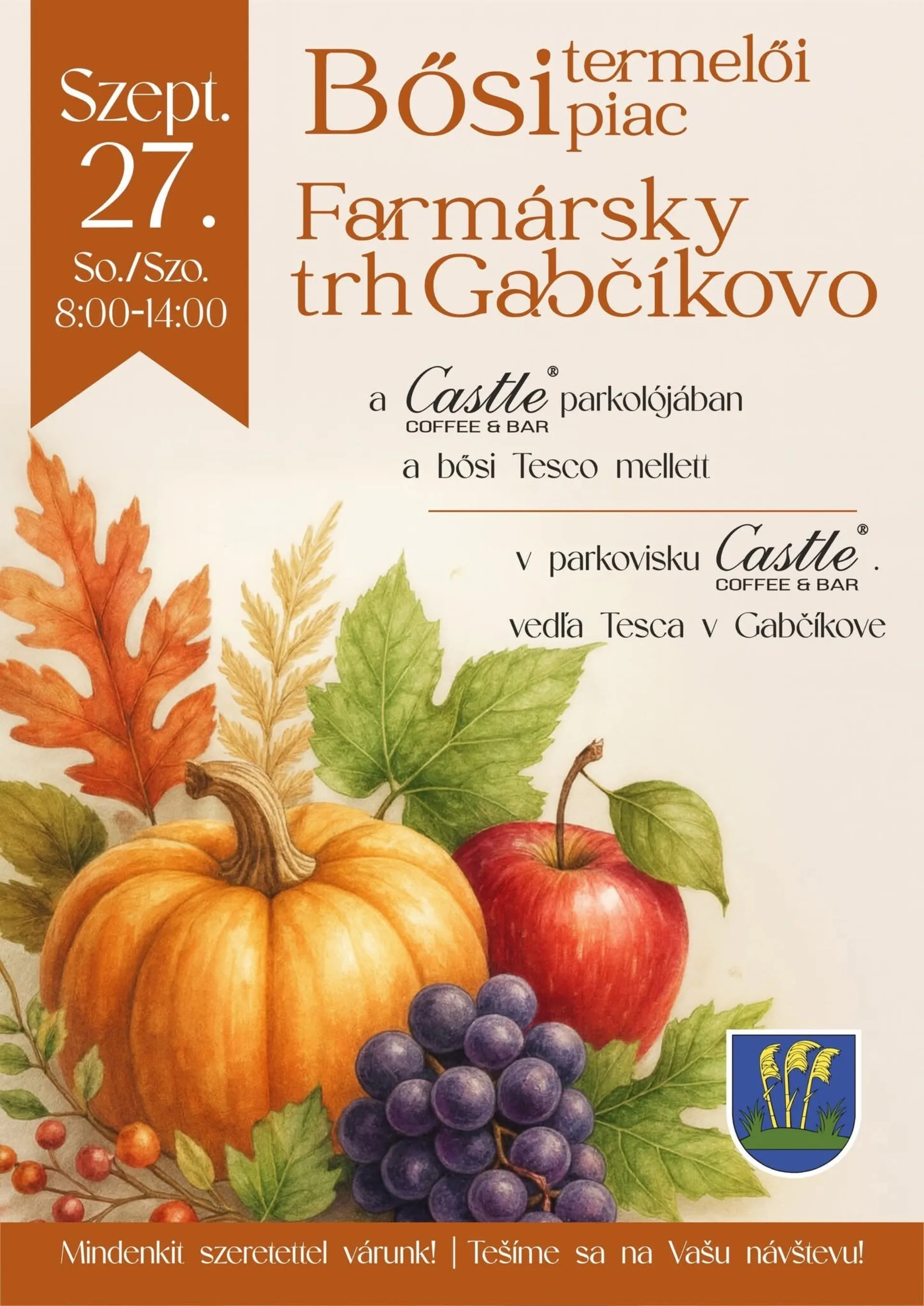 Farmársky trh Gabčíkovo