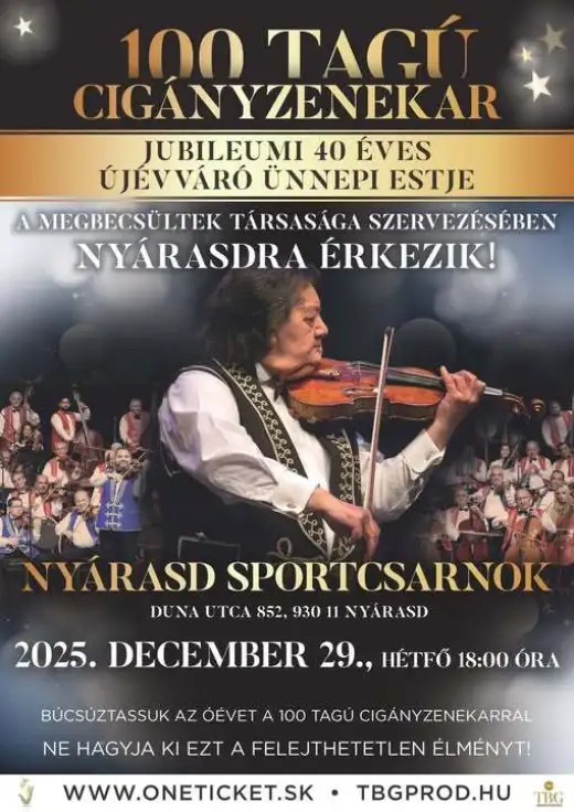 100-členný cigánsky orchester