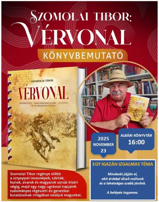 Prezentácia kníh-Szomolai Tibor: Vérvonal