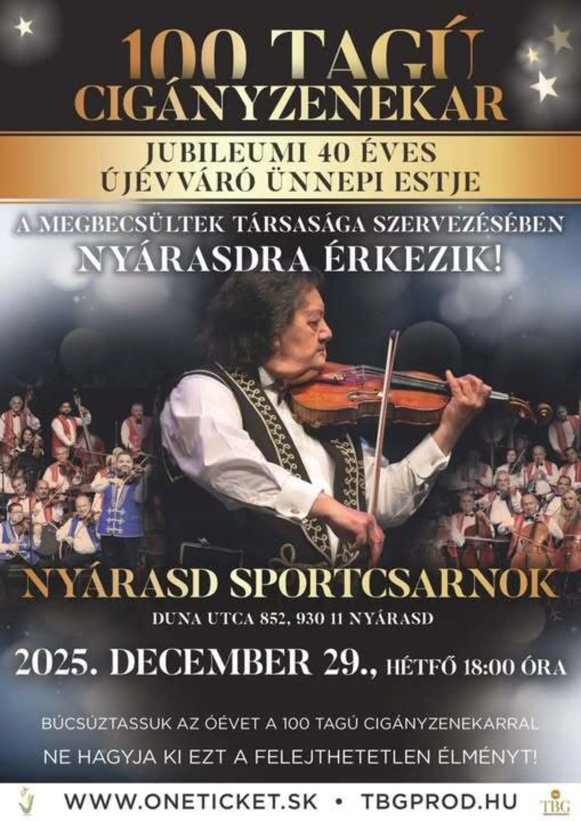 100-členný cigánsky orchester