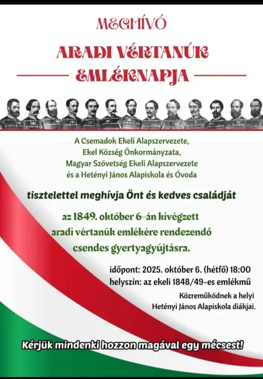 Pamätný deň Aradských mučeníkov-Okoličná na Ostrove