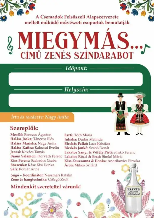"MIEGYMÁS" - muzikál