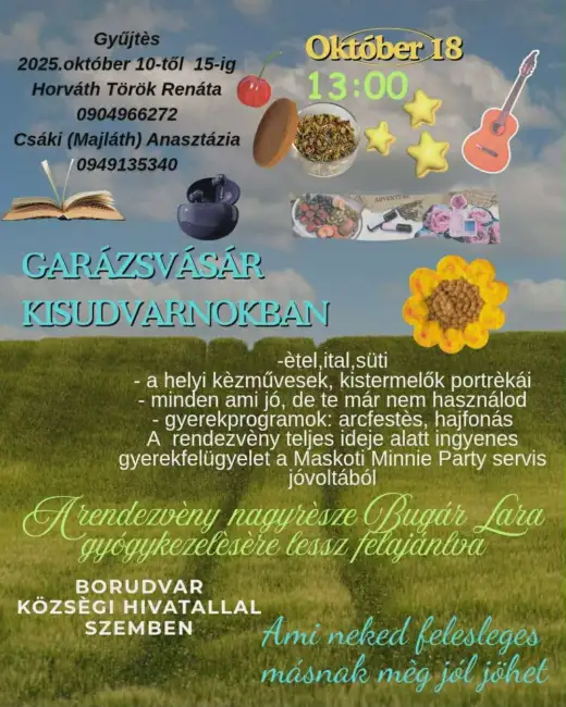 Garážový výpredaj-Malé Dvorníky