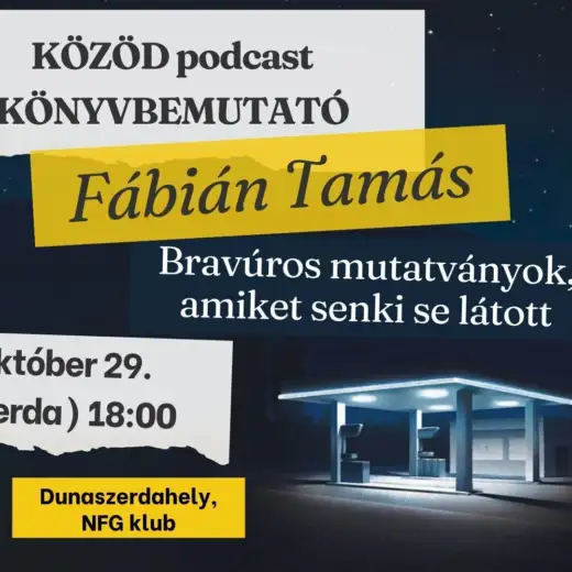 Fábián Tamás: Bravúros mutatványok, amiket senki se látott - könyvbemutató