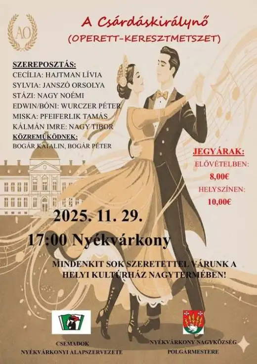 Opereta - A csárdáskirálynő