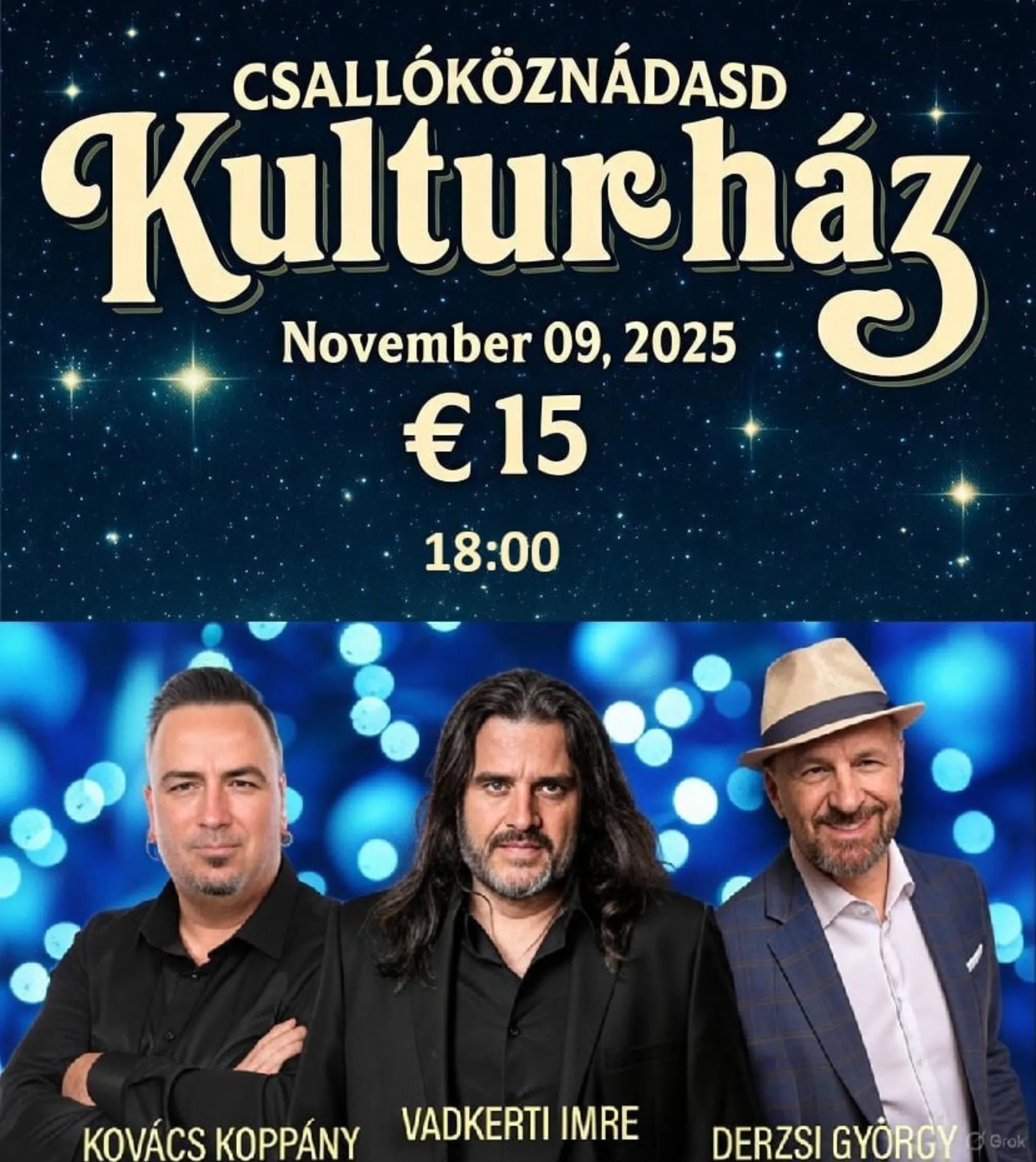 Traja králi – spevácky koncert