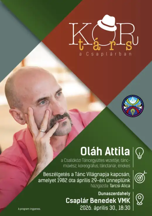 Súčasník v Csaplári: Oláh Attila