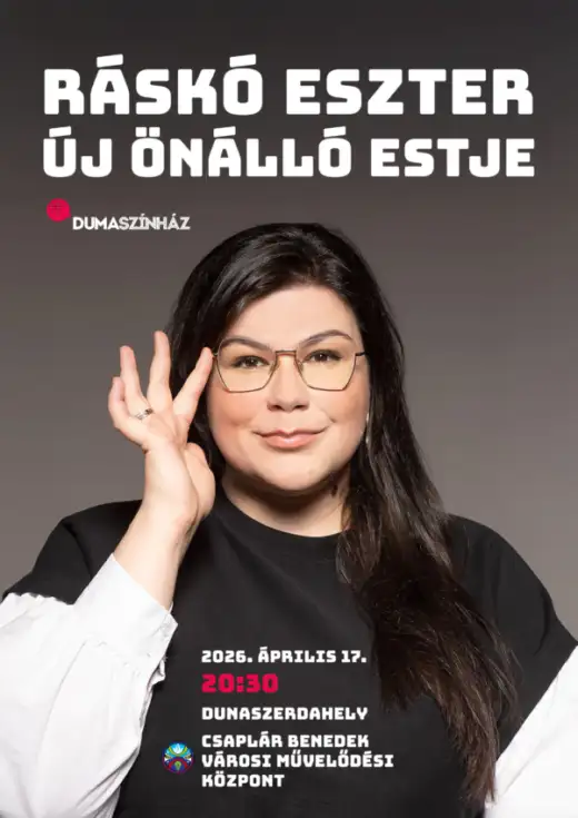 DUMASZÍNHÁZ: Ráskó Eszter (stand up comedy)