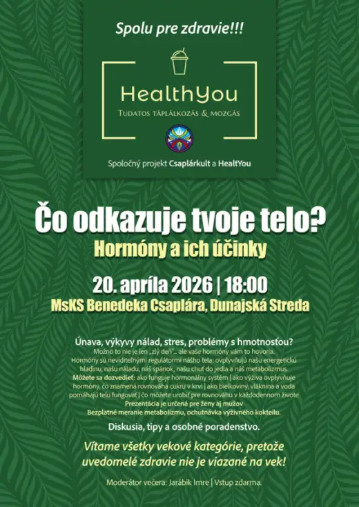 Čo odkazuje tvoje telo? Hormóny a ich účinky